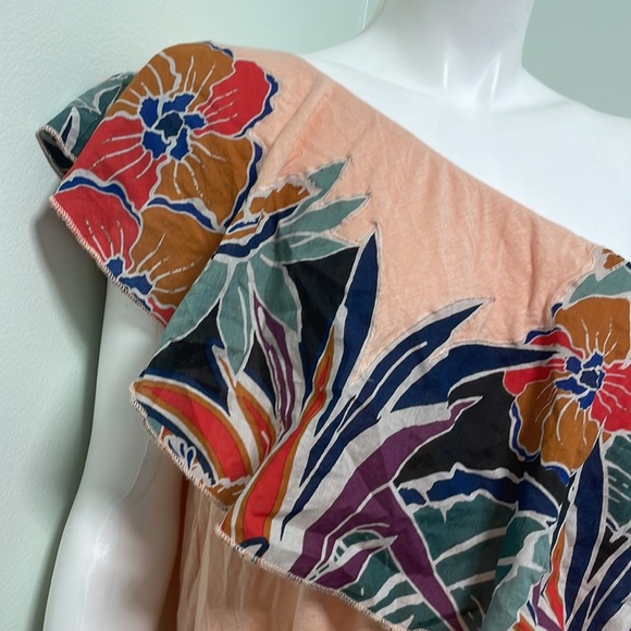 Free People Annka Bubble One Shoulder Top - Picture 4 of 7